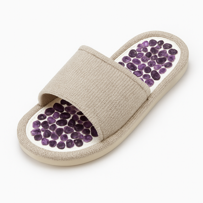 Amethyst reflexology slides