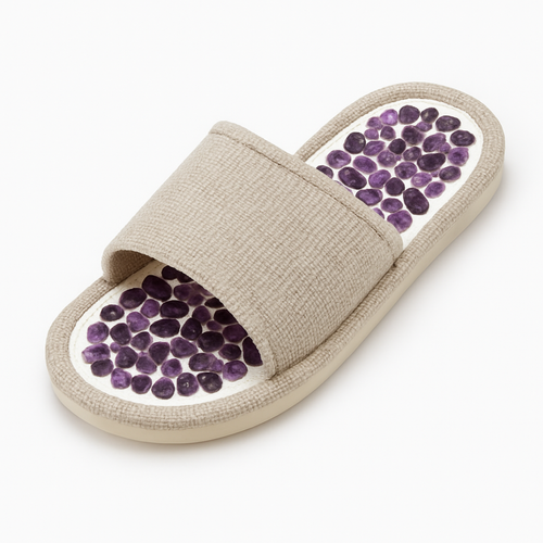 Amethyst reflexology slides