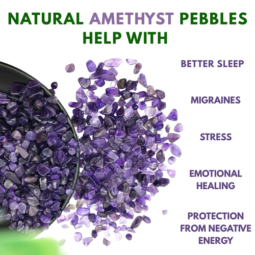 Amethyst reflexology slides